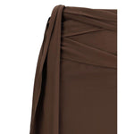 Prada Crepe de chine Mini Skirt PR-P142WSOOO12L0F0HK4-IT40 | M