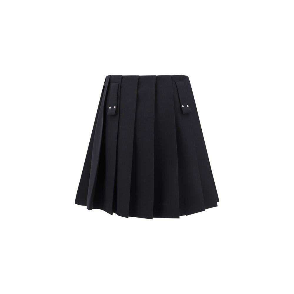 Prada Wool pleated Miniskirt PR-P185YSOOO108NF0008-IT40 | M