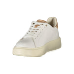Blauer White Leather Women Sneaker BL-39223-EU36/US6