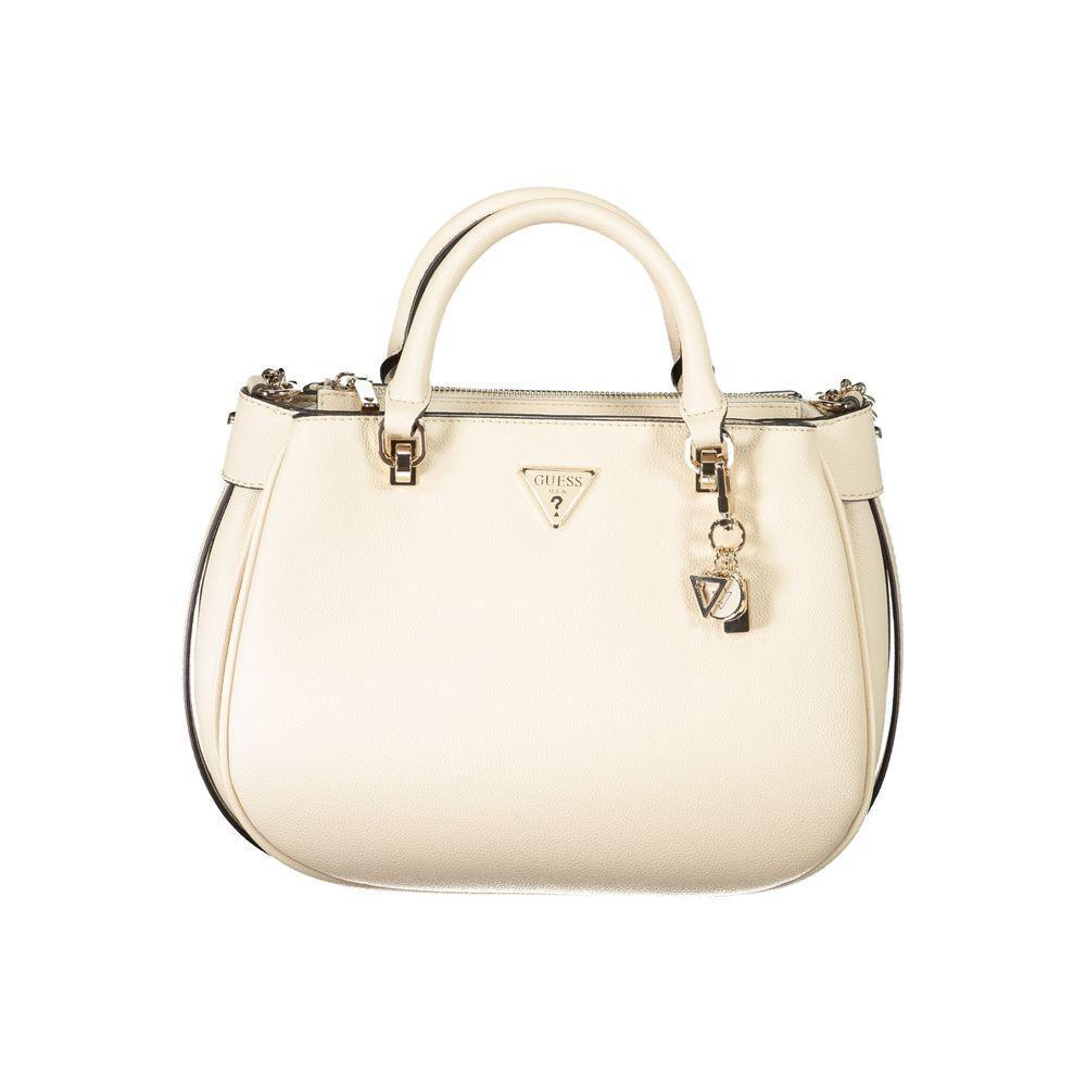 Guess Jeans Beige Polyethylene Handbag GU-33948