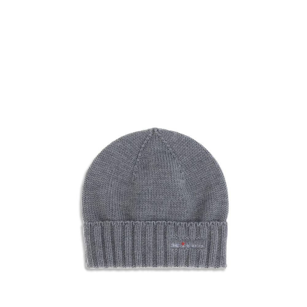 Kiton Wool beanie Hat KI-UCPL006K0253H02000GRIGIO-UNI