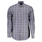 Gant Blue Cotton Shirt GA-4026-S