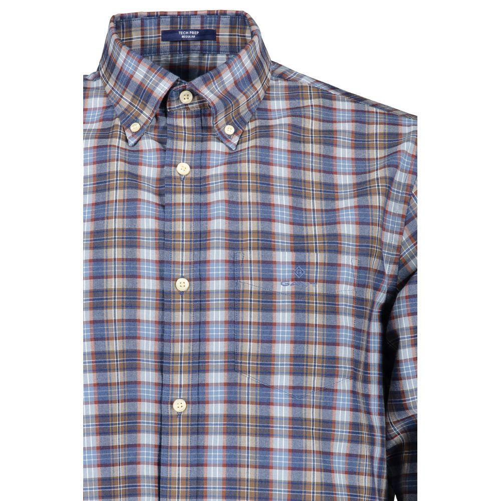 Gant Blue Cotton Shirt GA-4026-S