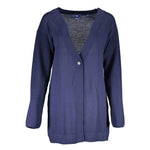 Gant Blue Wool Sweater GA-6622-XS