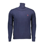 U.S. POLO ASSN. Blue Cotton Sweater US-9828-XXL