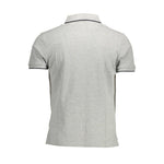 North Sails Gray Cotton Polo Shirt NO-12534-XL
