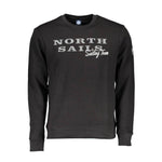 North Sails Black Cotton Sweater NO-16032-XL