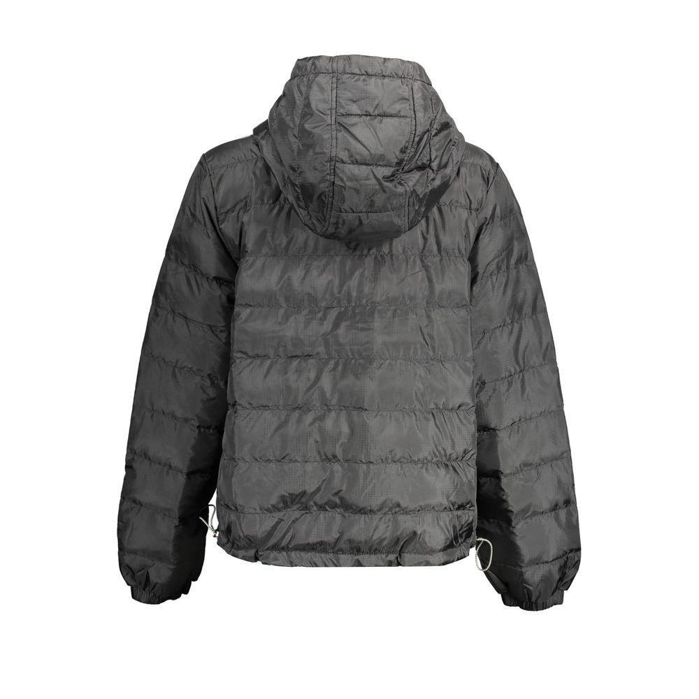 Levi's Black Polyester Jackets & Coat LE-16123-XS