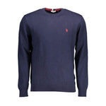 U.S. POLO ASSN. Blue Cotton Sweater US-16898-XXL