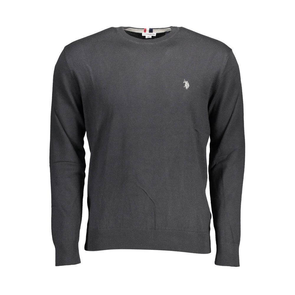 U.S. POLO ASSN. Black Cotton Sweater US-16899-XXL