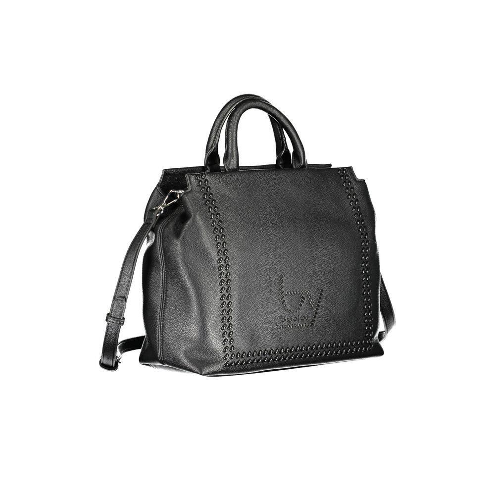 BYBLOS Black Polyethylene Handbag BY-17013