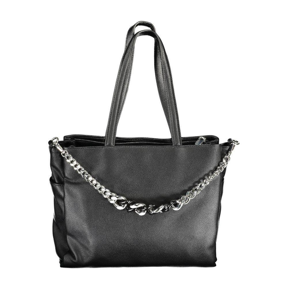 BYBLOS Black Polyethylene Handbag BY-17015