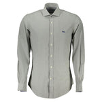 Harmont & Blaine Green Cotton Shirt HA-23719-XXL