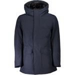 Woolrich Blue Cotton Jacket WO-24360-XXL