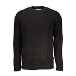 Calvin Klein Black Cotton Sweater CA-25449-M