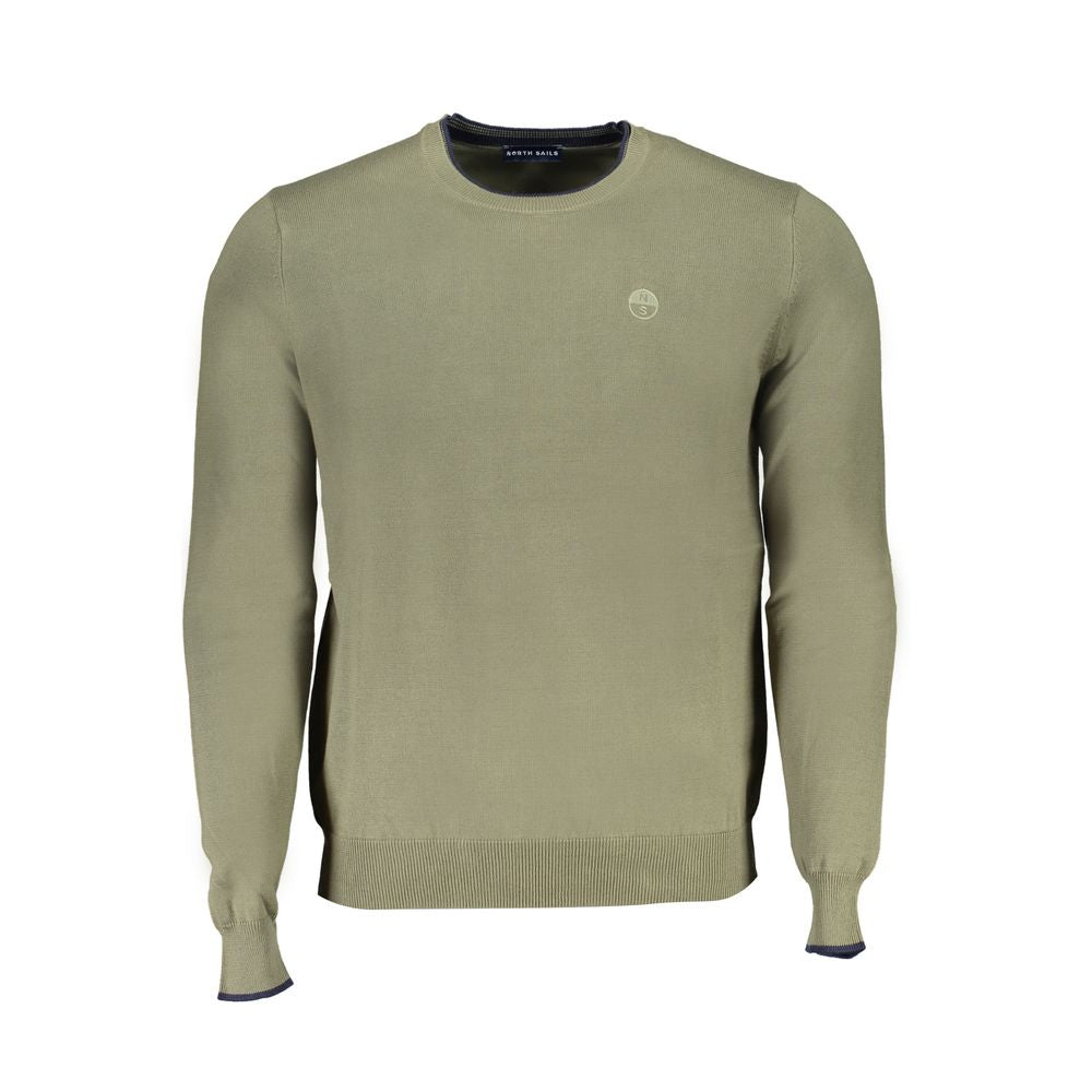North Sails Green Cotton Sweater NO-29726-XL