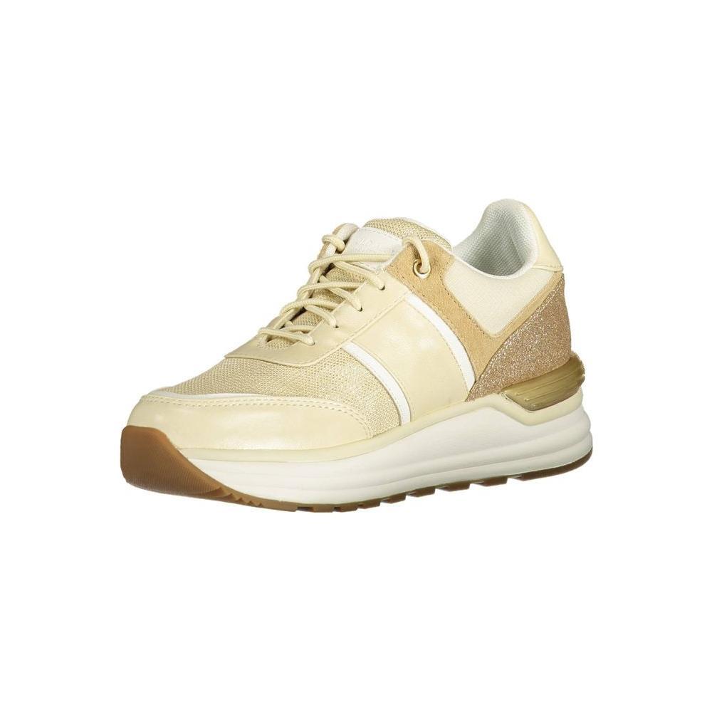 U.S. POLO ASSN. Beige Polyester Sneaker