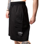 Comme Des Fuckdown Black Cotton Short CO-15826-L