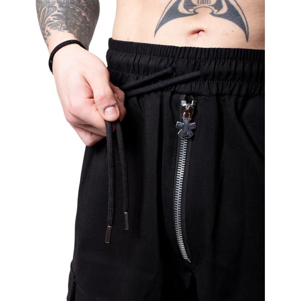 Comme Des Fuckdown Black Cotton Short CO-15826-L