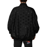 Dolce & Gabbana Black Cargo Windbraker Logo Mania Jacket JKT41521-58