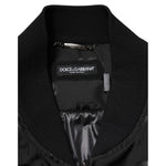 Dolce & Gabbana Black Cargo Windbraker Logo Mania Jacket JKT41521-58