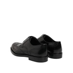 Dolce & Gabbana Black Leather Derby Wingtip Formal Shoes MV7523-40