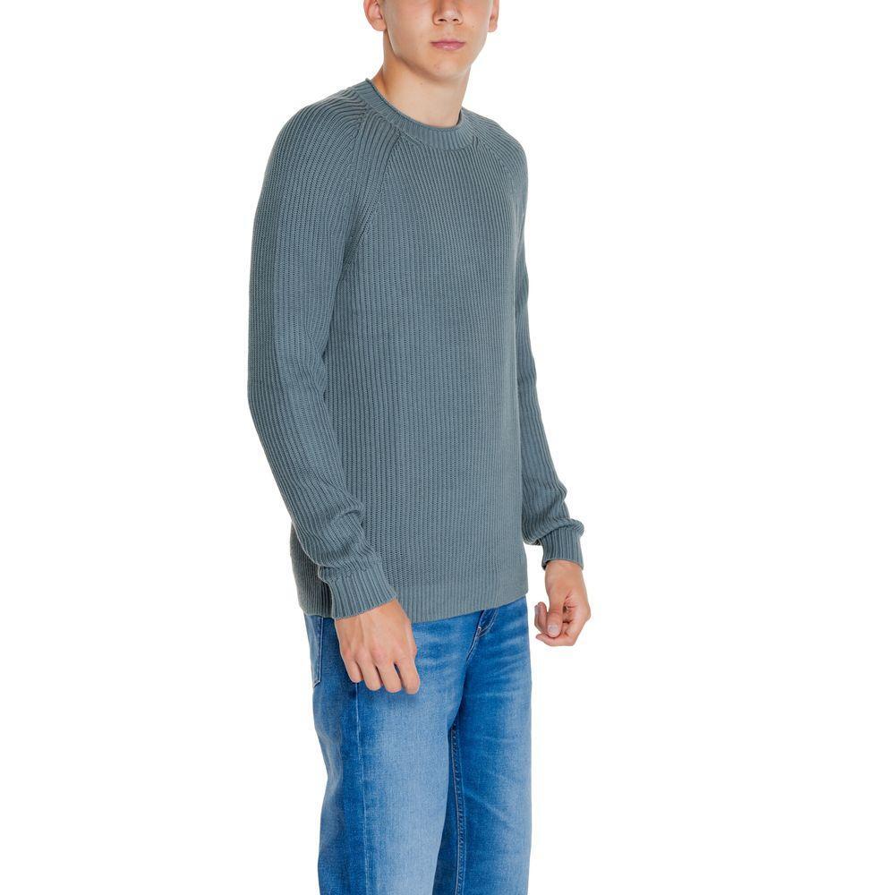 Calvin Klein Jeans Green Organic Cotton Sweater CA-14569002482-IT48 | L
