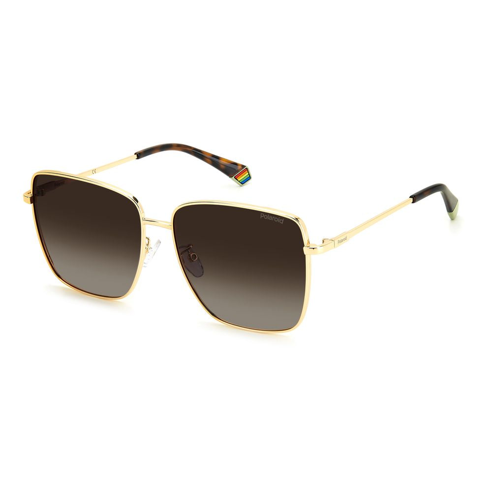 Polaroid Gold Metal Sunglasses POPLD6164GS06JLAAC