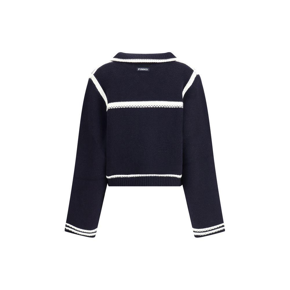 PINKO Cardigan with contrasting profiles PI-105498A2PLEZ1-IT38 | S