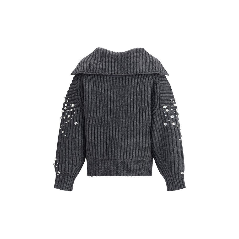 PINKO Rhinestones wool Cardigan PI-105638A2TRK07-M