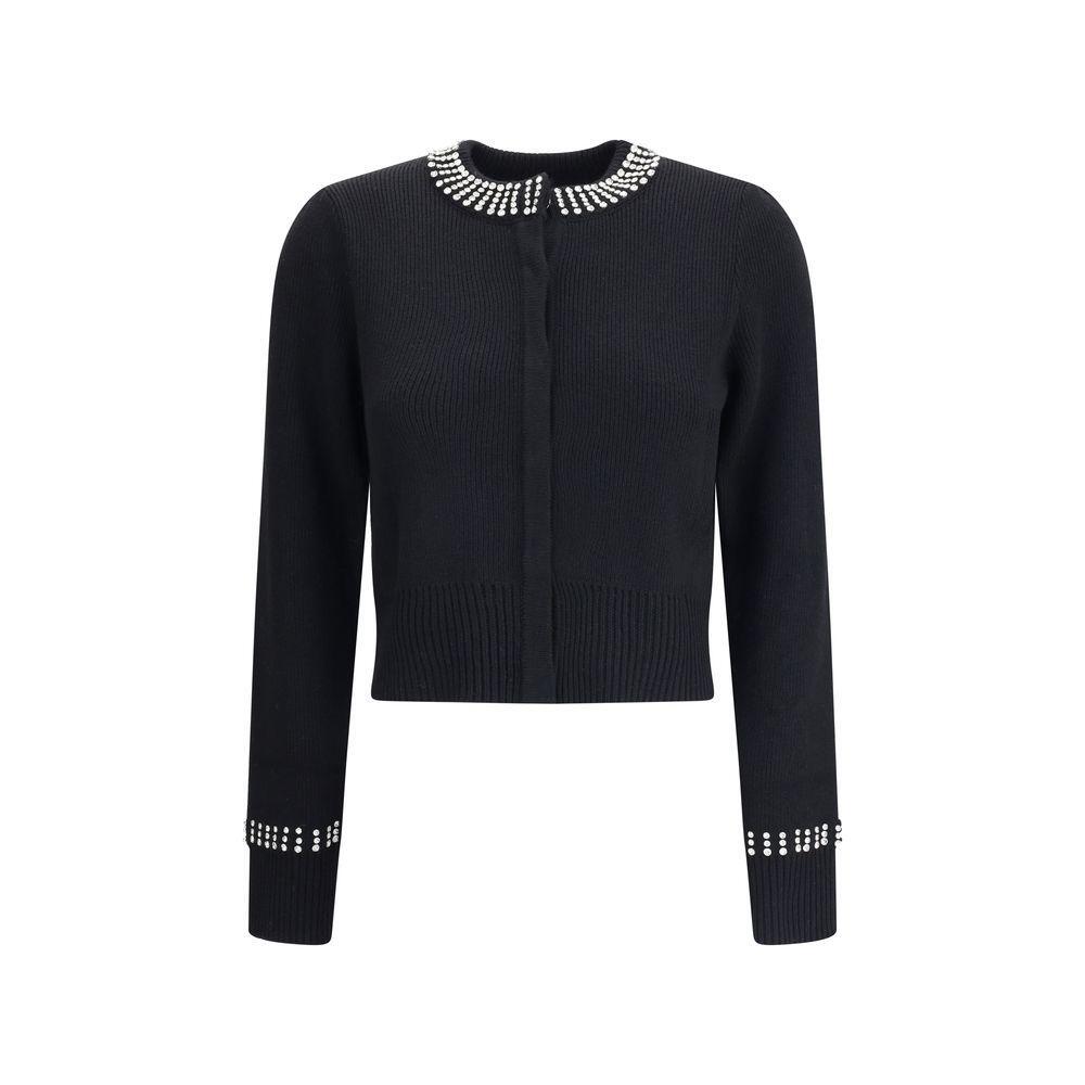 PINKO Rhinestone Cardigan PI-105686A2S4Z99-M