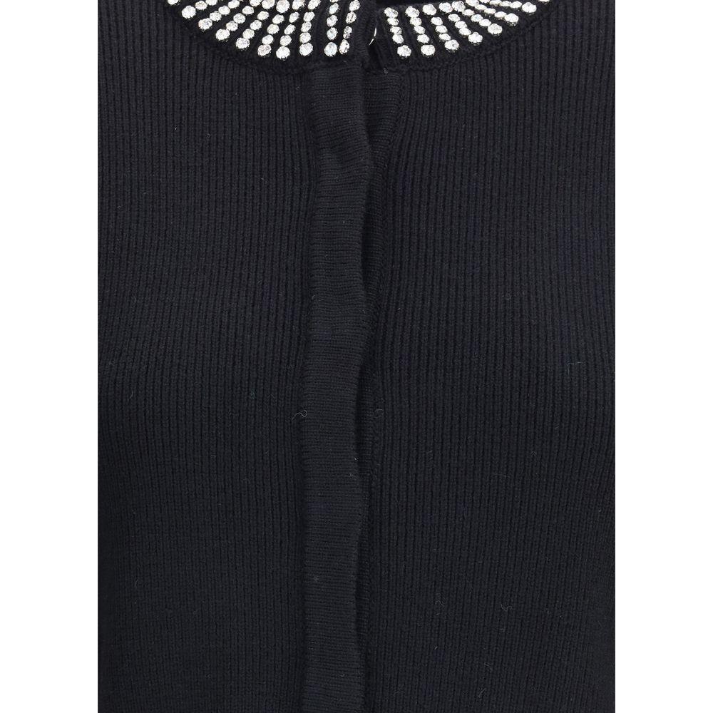PINKO Rhinestone Cardigan PI-105686A2S4Z99-M