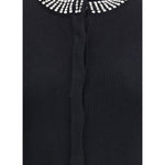 PINKO Rhinestone Cardigan PI-105686A2S4Z99-M