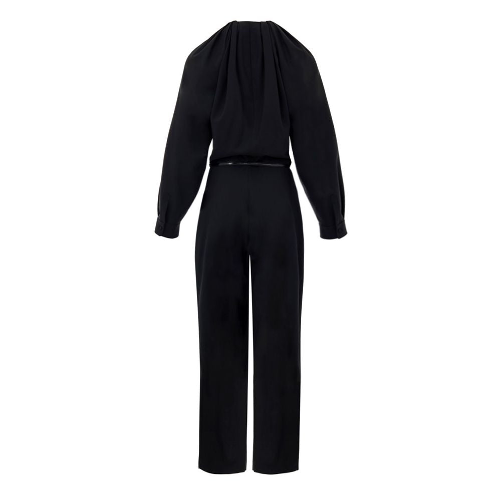 Gucci Black Wool Jumpsuit GU-9814676-IT42|M