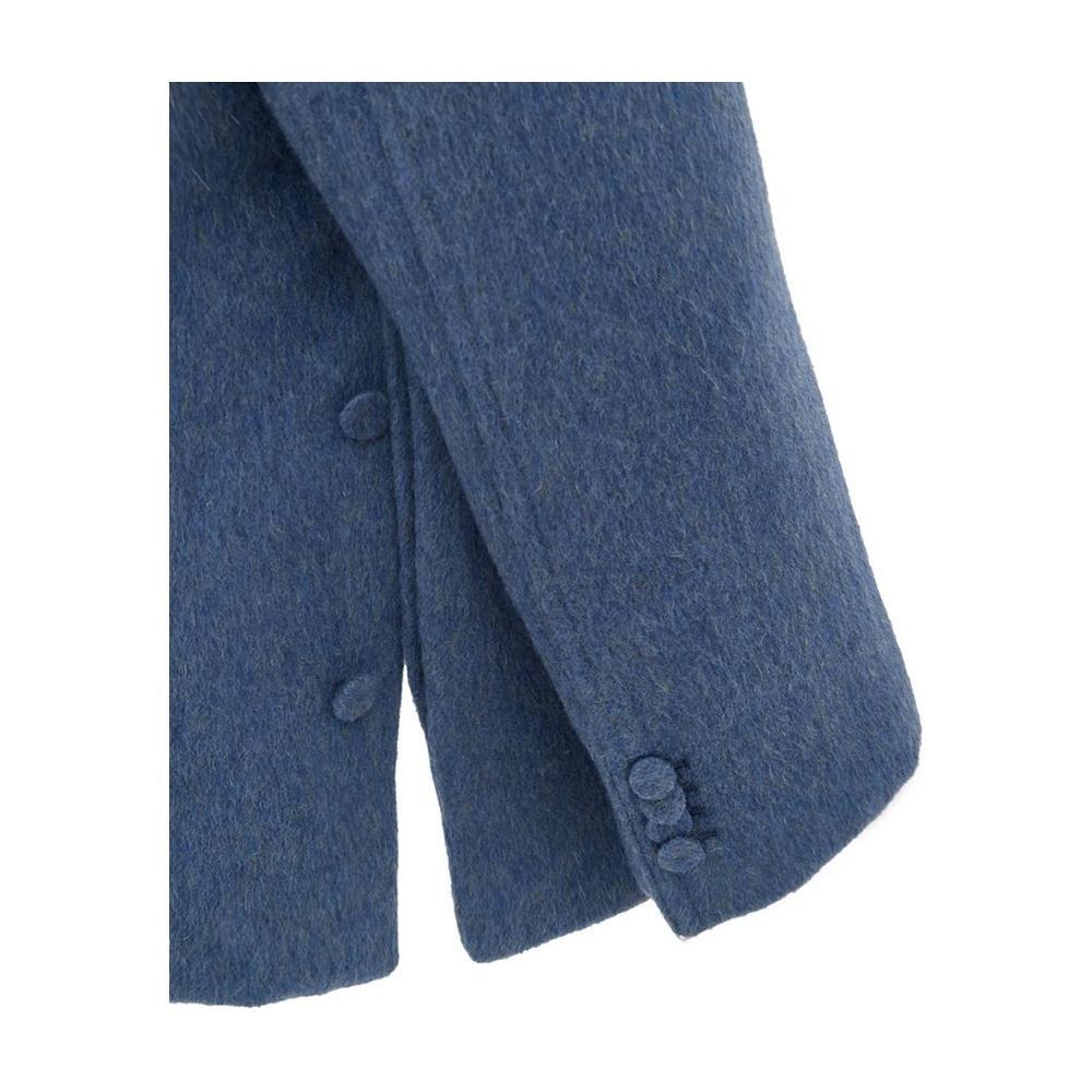 Gucci Light Blue Wool Jackets & Coat GU-985820051580-IT44|L