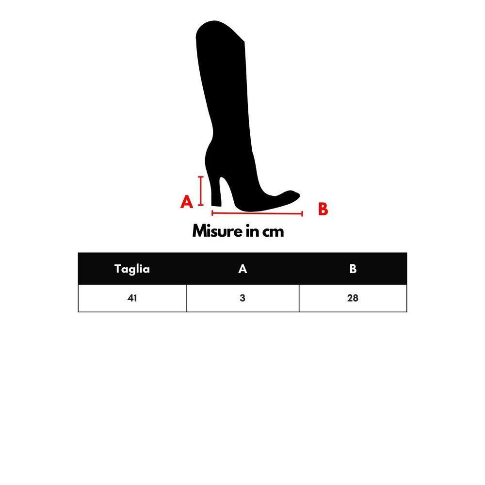 Paris Texas Black Leather Boot PA-9994676-EU41/US11
