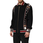 Dolce & Gabbana Black DG King Full Zip Sweatshirt Sweater TSH91200-54