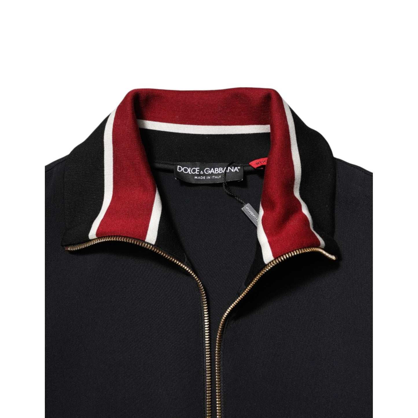 Dolce & Gabbana Black DG King Full Zip Sweatshirt Sweater TSH91200-54