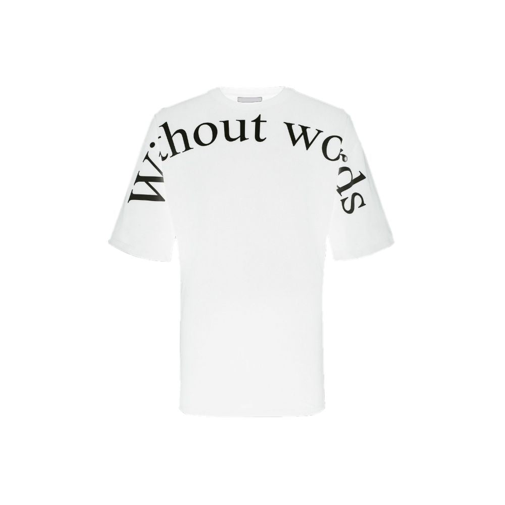 Diego Venturino White Cotton T-Shirt DI-15847-L