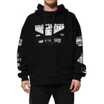 Dolce & Gabbana Black Cotton DG Milano Logo Print Hoodie Sweater TSH91266-XL