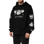 Dolce & Gabbana Black Cotton DG Milano Logo Print Hoodie Sweater TSH91266-XL
