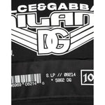 Dolce & Gabbana Black Cotton DG Milano Logo Print Hoodie Sweater TSH91266-XL