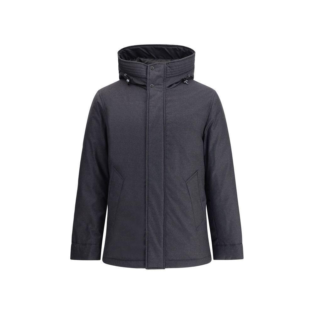 Woolrich Virgin Wool Down Jacket WO-CFWOOU2029MRUT249010013-L