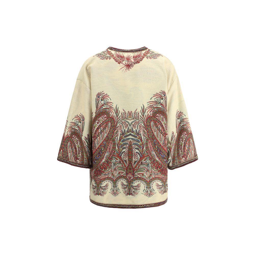 Etro Paisley motif Kesa Jacket ET-WRCA0024AV746X0801-ONE SIZE