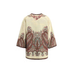 Etro Paisley motif Kesa Jacket ET-WRCA0024AV746X0801-ONE SIZE