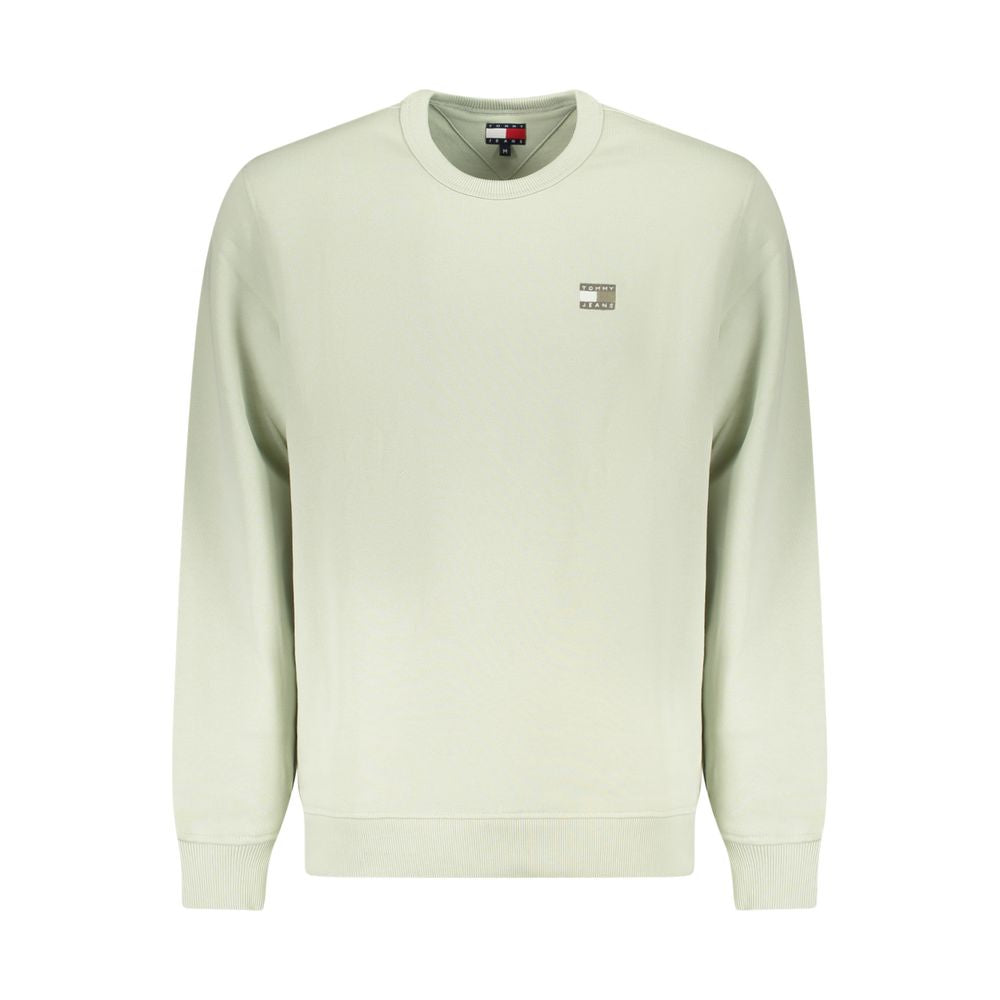 Tommy Hilfiger Green Cotton Men Sweater TO-39312-S