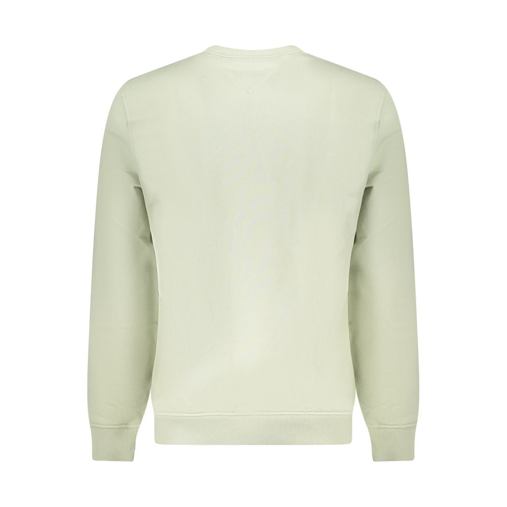 Tommy Hilfiger Green Cotton Men Sweater TO-39312-S