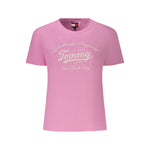 Tommy Hilfiger Pink Cotton Women T-Shirt TO-39326-M