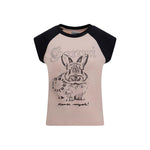Ganni Bunny T-Shirt GA-T4159065-S