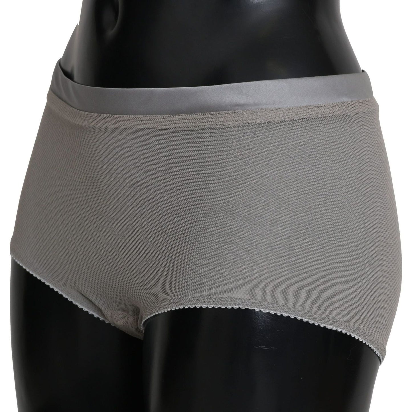Dolce & Gabbana Underwear Silver With Net Silk Bottoms BIK257-4